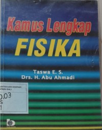 Kamus Lengkap Fisika