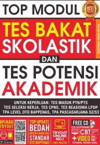 Top Modul Tes Bakat Skolastik dan Tes Potensi Akademik