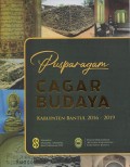 Pusparagam Cagar Budaya Kabupaten Bantul 2016 - 2019