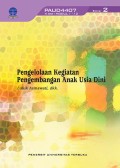 Pengelolaan Kegiatan Pengembangan Anak Usia Dini