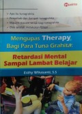 Mengupas Therapy Bagi Para Tuna Grahita